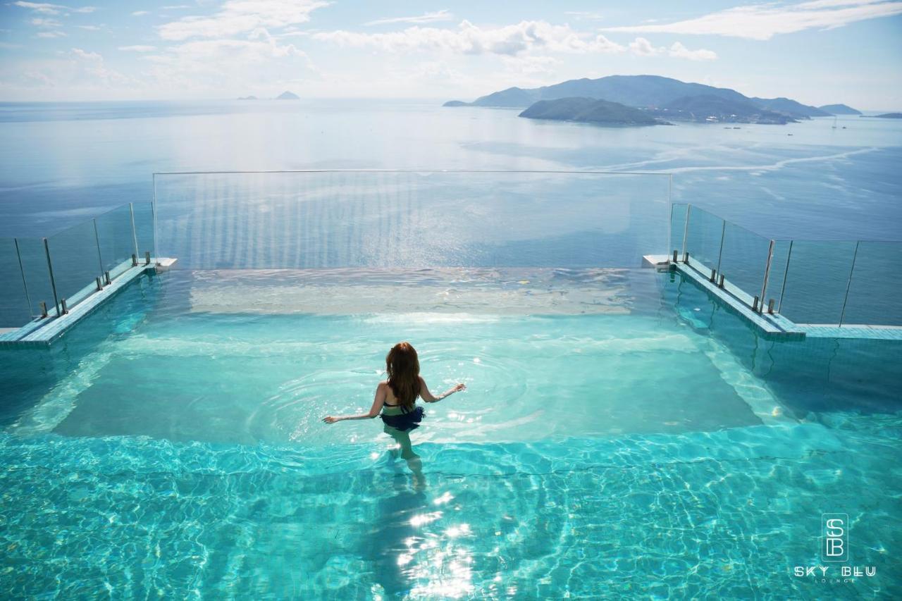 Panorama Central Nha Trang- Vietnam'S Highest Infinitive Rooftop Pool Eksteriør billede