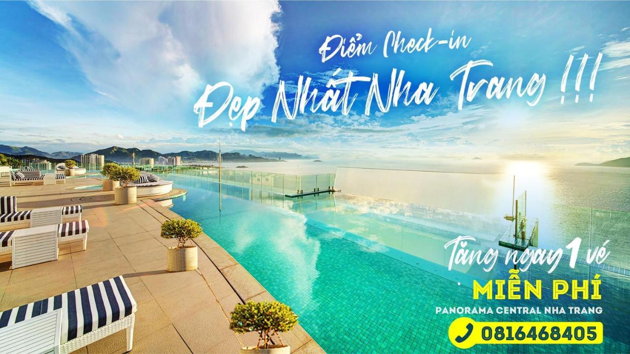 Panorama Central Nha Trang- Vietnam'S Highest Infinitive Rooftop Pool Eksteriør billede