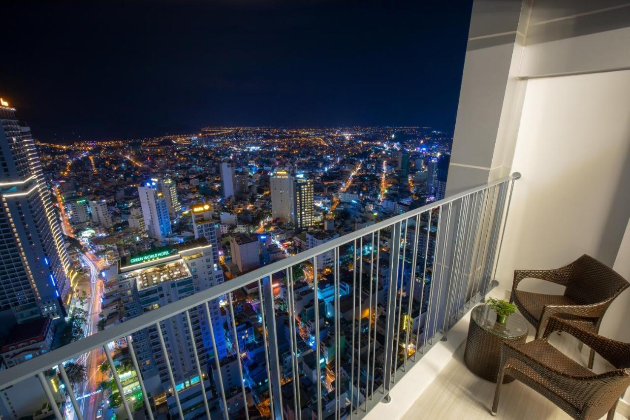 Panorama Central Nha Trang- Vietnam'S Highest Infinitive Rooftop Pool Eksteriør billede